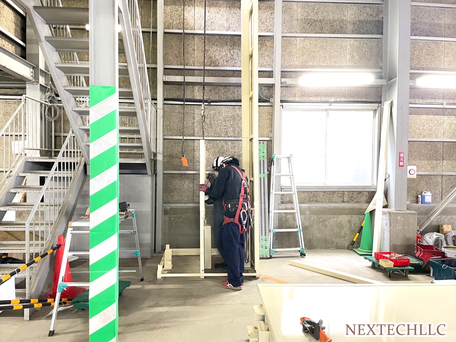 札幌市 小荷物専用昇降機設置工事