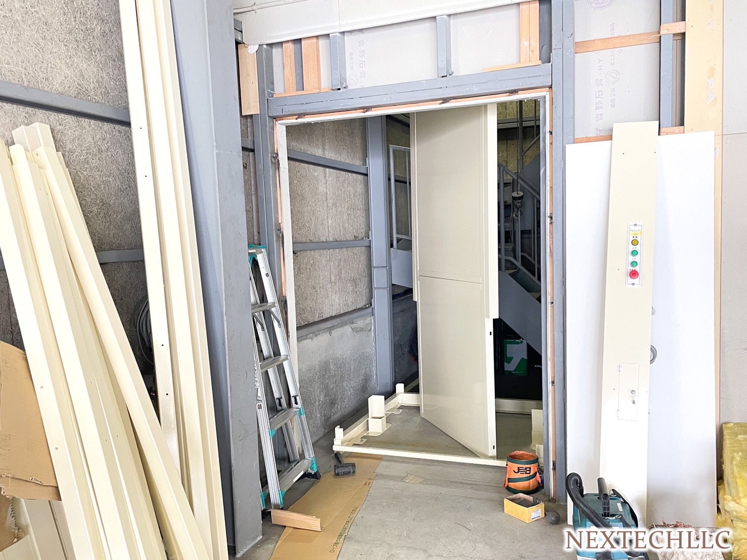 札幌市 小荷物専用昇降機設置工事