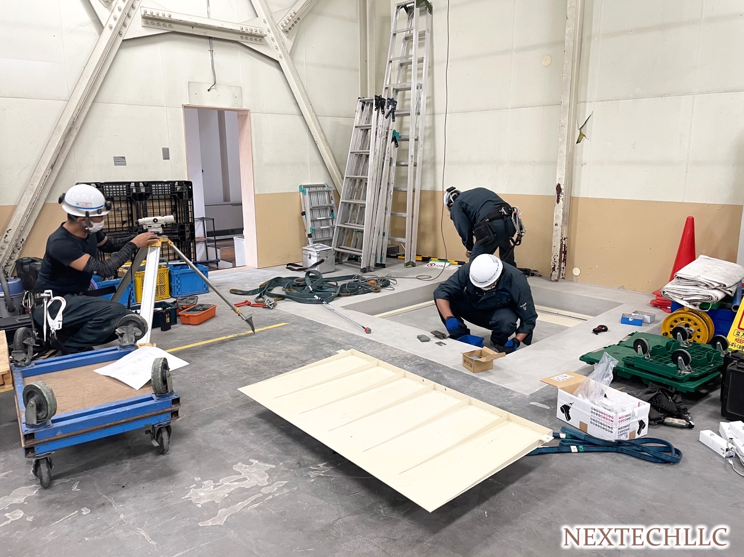 札幌市 垂直搬送機設置工事