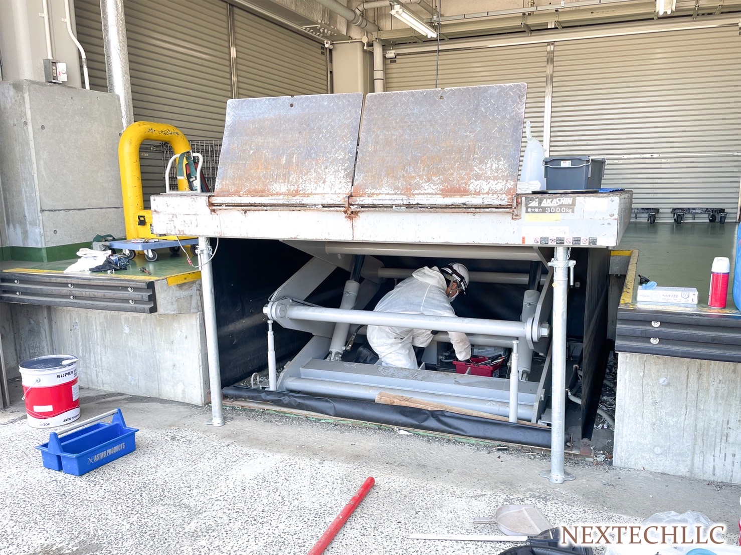 札幌市 テーブルリフター点検工事