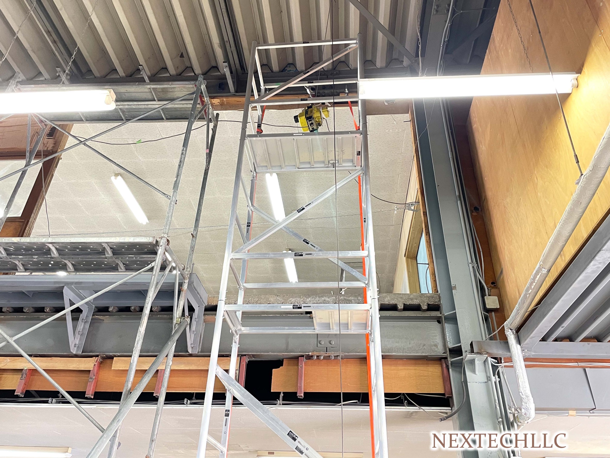 札幌市 垂直搬送機据付工事