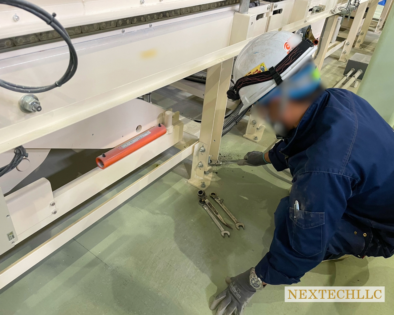 苫小牧市 コンベヤ点検工事